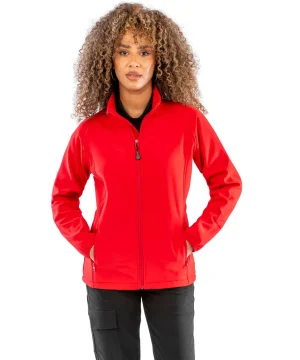 Result Genuine Recycled Ladies' Recycled 2-Layer Print Softshell