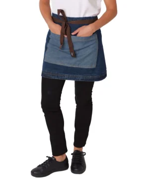 Alternative view of Dennys Denim Waist Apron with Contrasting Pocke