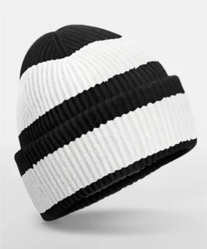 Alternative view of Beechfield Colour Block Beanie