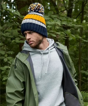 Beechfield Hygge Striped Beanie