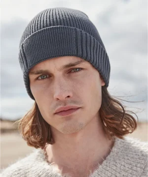 Beechfield Organic Cotton Patch Beanie