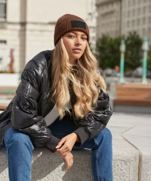 Beechfield Fashion Patch Beanie
