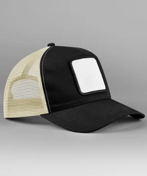 Alternative view of Beechfield Appliqué Patch 5 Panel Trucker