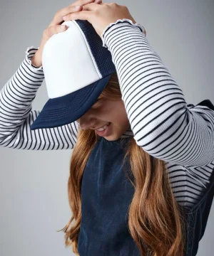 Beechfield Junior Vintage Snapback Trucker