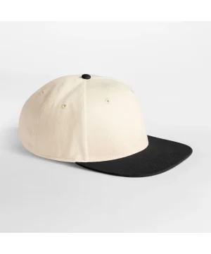 Alternative view of Beechfield Contrast Flat Peak 6 Panel Cap
