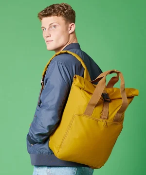Bagbase Recycled Roll-Top Laptop Backpack