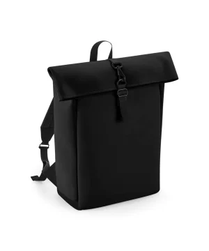 Alternative view of Bagbase Matte PU Roll-Top Backpack