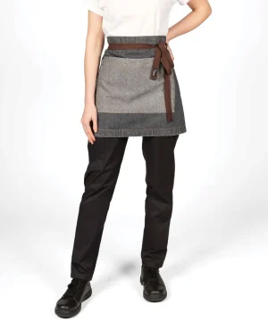 Alternative view of Dennys 100% Cotton Contrast Waist Apron