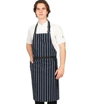 Alternative view of Dennys Woven Butchers Stripe Apron