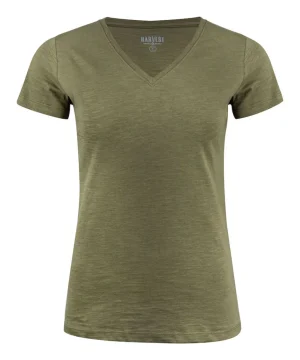 James Harvest Whailford V-Neck Ladies T