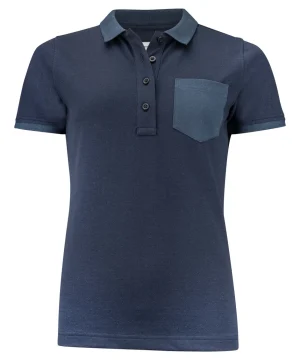 Alternative view of James Harvest Ladies Pinedale Piqué Polo