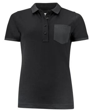 James Harvest Ladies Pinedale Piqué Polo