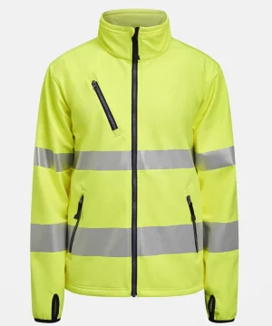 Alternative view of Jobman Softshell Jacket Hi-Vis