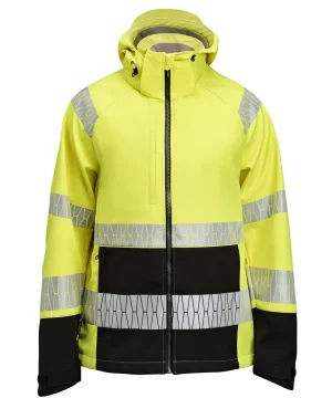 Alternative view of Jobman Softshell Jacket Hi-Vis