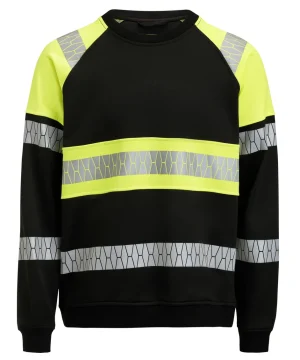 Alternative view of Jobman Sweatshirt Hi-Vis