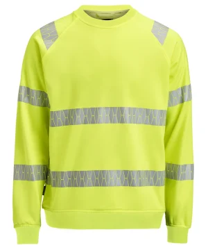Alternative view of Jobman Sweatshirt Hi-Vis