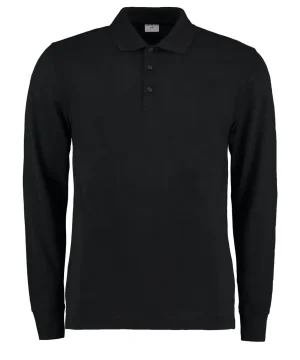Alternative view of Kustom Kit Men's L/S Pique Polo Shirt