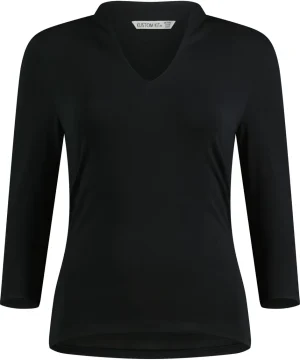 Alternative view of Kustom Kit Womens Regular Fit Mandarin Collar Top