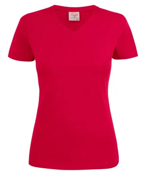 Printer Essentials Ladies Heavy V-Neck T-Shirt