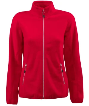 Alternative view of Printer Red Ladies Rocket Full Zip Fleece