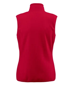 Alternative view of Printer Red Ladies Sideflip Fleece Vest