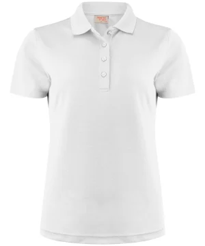 Alternative view of Printer Red Ladies Smash Polo Shirt