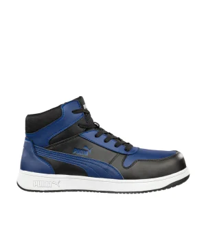 Alternative view of Puma Safety Frontcourt Blue/Black Mid S3L ESD