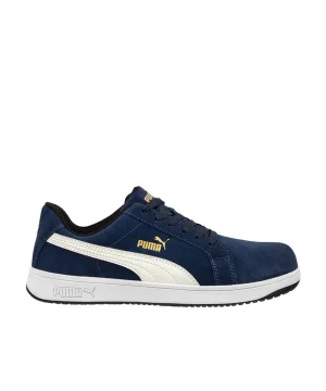 Alternative view of Puma Safety Iconic Suede Navy Low S1PL ESD