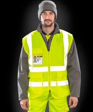 WORK-GUARD by Result Heavy Duty Polycotton Security Vest