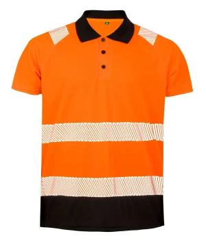 Alternative view of Result Genuine Recycled Recycled Safety Polo Shirt