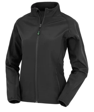 Alternative view of Result Genuine Recycled Ladies' Recycled 2-Layer Print Softshell