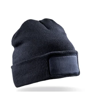 Alternative view of Result Genuine Recycled Recycled Double Knit Printers Beanie