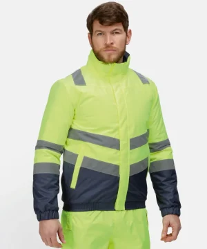 Alternative view of Regatta High Visibility Pro Hi Vis Bomber Jacket