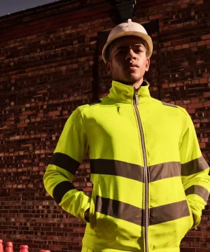 Regatta High Visibility Hi-Vis Pro Contract Ablaze Softshell