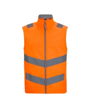 Alternative view of Regatta High Visibility Hi-Vis Pro Contract Ablaze Softshell Bod