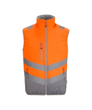 Alternative view of Regatta High Visibility Hi-Vis Two-Tone Thermal Bodywarmer