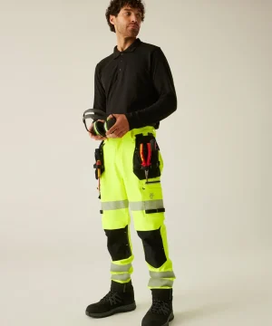 Regatta High Visibility Hi-vis Infiltrate Stretch Trouser (S/R)