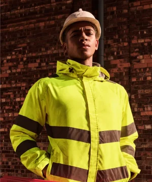 Regatta High Visibility Hi-Vis Pro Contract Dover Jacket