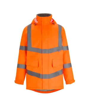 Alternative view of Regatta High Visibility Hi-Vis Pro Contract Dover Parka Jacket