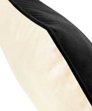 Alternative view of Westford Mill Fairtrade Cotton Piped Cushion Cover