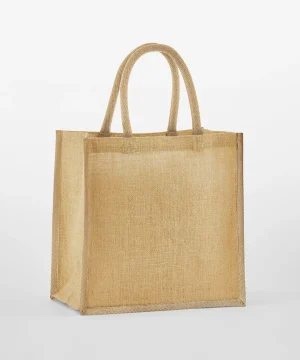 Alternative view of Westford Mill Starch Jute Mini Gift Bag