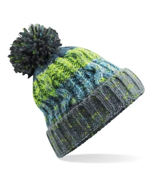 Alternative view of Beechfield Corkscrew Pom Pom Beanie