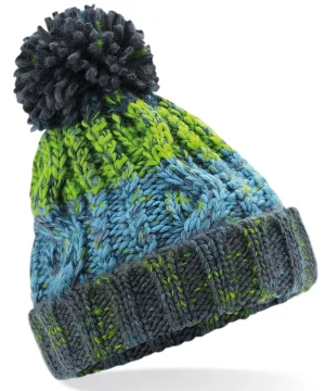 Alternative view of Beechfield Junior Corkscrew Pom Pom Beanie