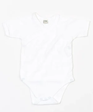 Alternative view of Babybugz Baby Kimono Bodysuit