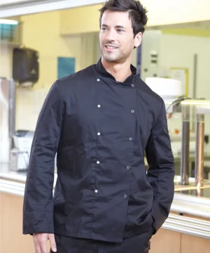 Dennys Long Sleeve Chef's Jacket (BK)