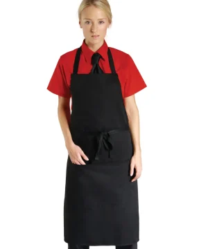 Alternative view of Dennys Low Cost Bib Apron With Pocket