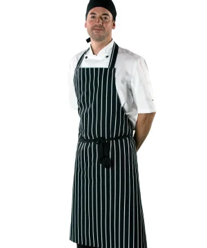 Dennys Large Cotton Striped Apron