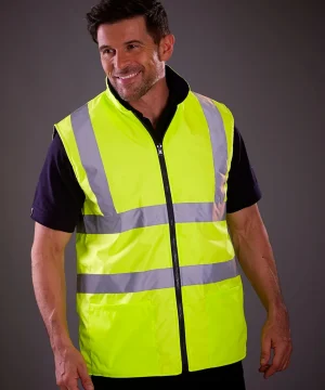 Yoko Hi-Vis Reversible Fleece Vest