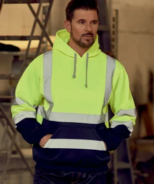 Yoko Hi-Vis Pull-Over Hoodie