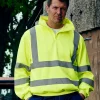 Yoko Hi-Vis 1/4 Zip Sweatshirt